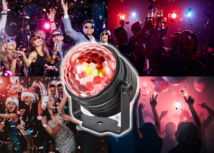 SMD LED Party-Lichteffekt 3W RGB Anzahl Leuchtmittel: 6 kaufen