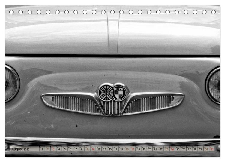 Produktbild: il Cinquecento - Details im Fokus - im Look eines legend&auml;ren Analogfilms (Tischkalender 2025 DIN A5 quer), CALVENDO Monatskalender