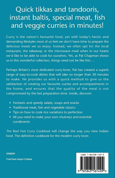 Produktbild: The Real Fast Curry Cookbook