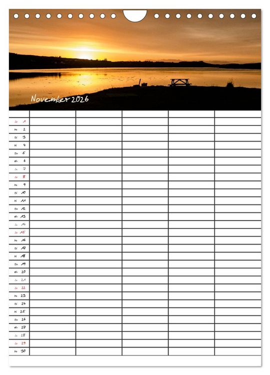 Produktbild: Isle of Skye - Schottlands Inseln - Familienplaner (Wandkalender 2026 DIN A4 hoch), CALVENDO Monatskalender