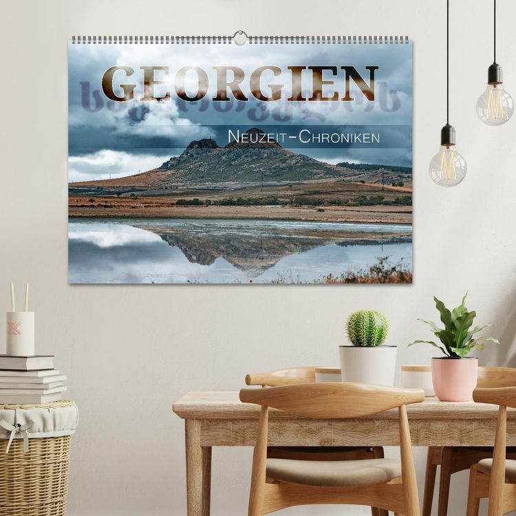 Produktbild: Georgien - Neuzeit-Chroniken (Wandkalender 2026 DIN A2 quer), CALVENDO Monatskalender