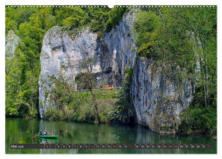 Produktbild: Moment mal! an der Oberen Donau (hochwertiger Premium Wandkalender 2026 DIN A2 quer), Kunstdruck in Hochglanz