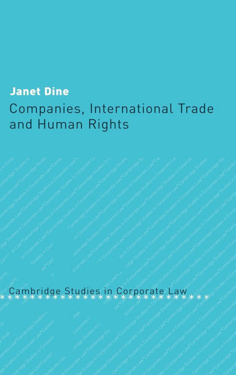 Produktbild: Companies, International Trade and Human Rights
