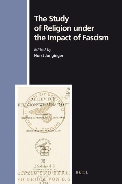 Produktbild: The Study of Religion Under the Impact of Fascism