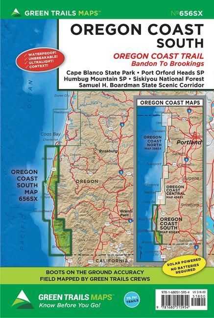 Produktbild: Oregon Coast South, or No. 656sx