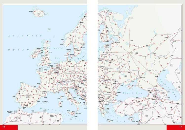 Produktbild: MARCO POLO Reiseatlas Europa 1:2 Mio.