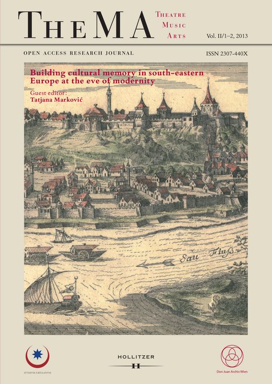 Produktbild: TheMA - Open Access Research Journal for Theatre, Music, Arts