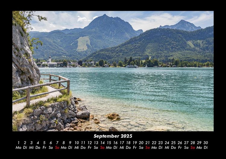 Produktbild: Landschaftskalender 2025 Fotokalender DIN A3