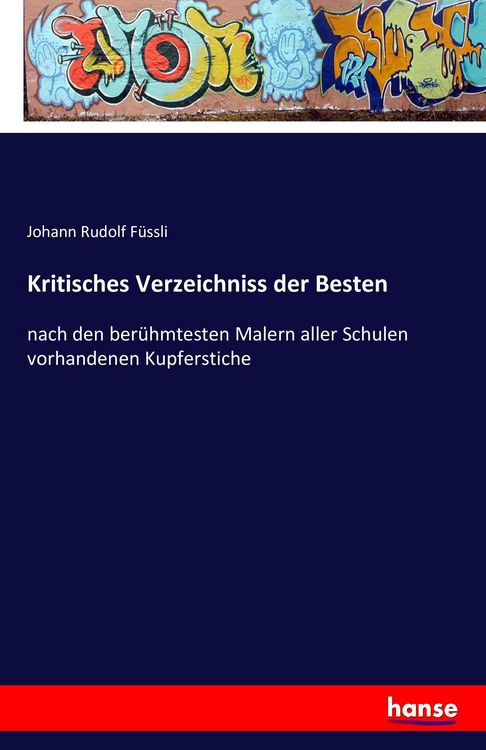 Produktbild: Kritisches Verzeichniss der Besten