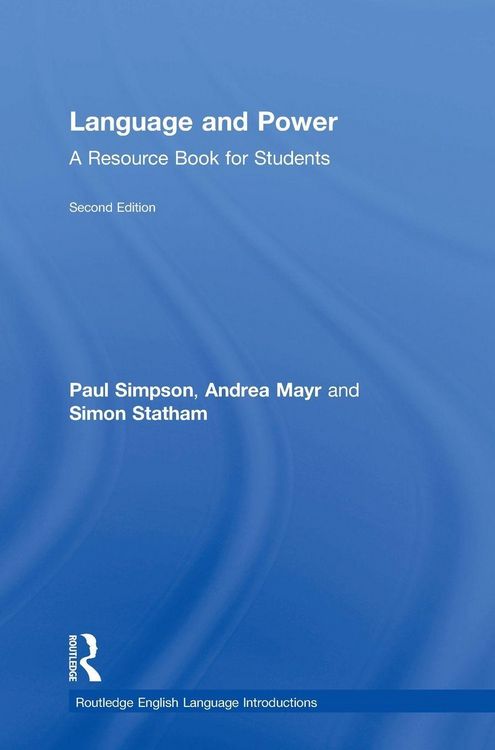 Produktbild: Language and Power