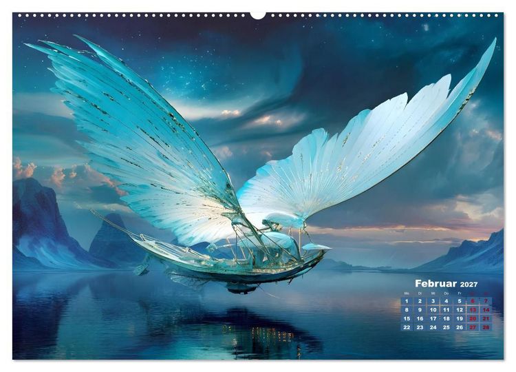 Produktbild: Aerospira (Wandkalender 2027 DIN A2 quer), CALVENDO Monatskalender