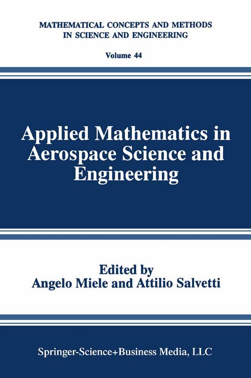 Produktbild: Applied Mathematics in Aerospace Science and Engineering