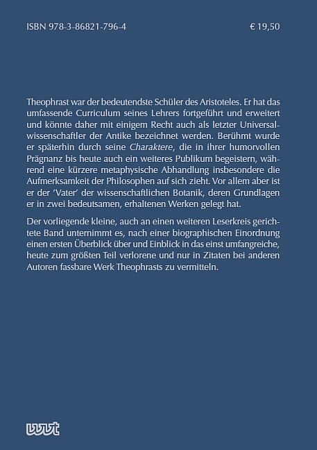Produktbild: Theophrast von Eresos