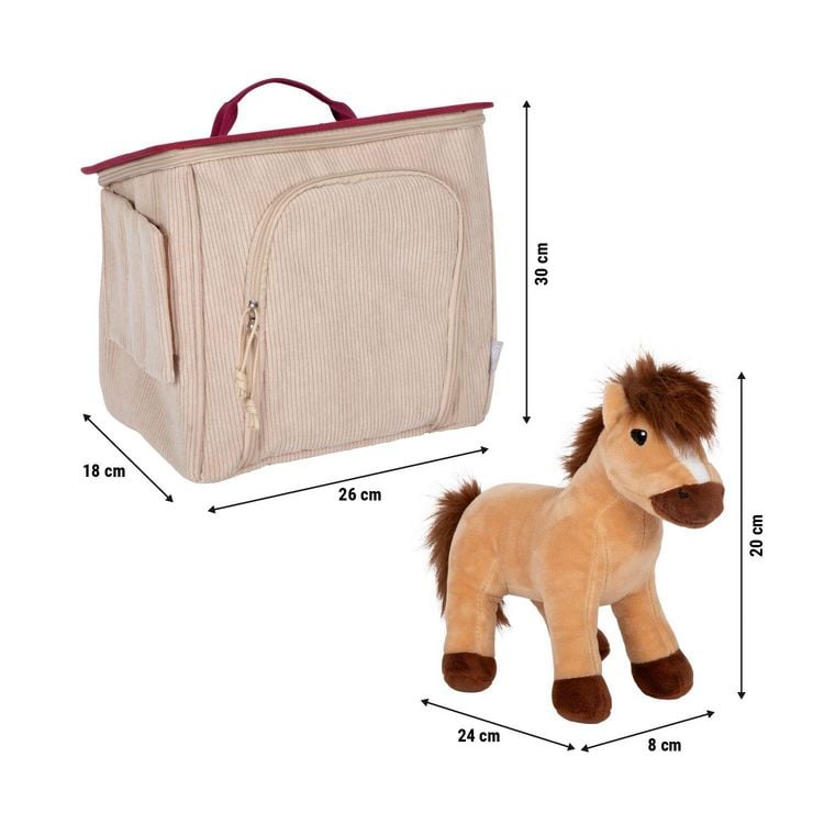 Produktbild: Spielset Pferd mit Stall und Zubeh&ouml;r in der Tasche