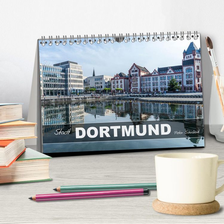 Produktbild: Stadt Dortmund (Tischkalender 2026 DIN A5 quer), CALVENDO Monatskalender