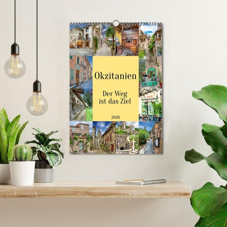 Produktbild: Okzitanien, Der Weg ist das Ziel (Wandkalender 2026 DIN A3 hoch), CALVENDO Monatskalender