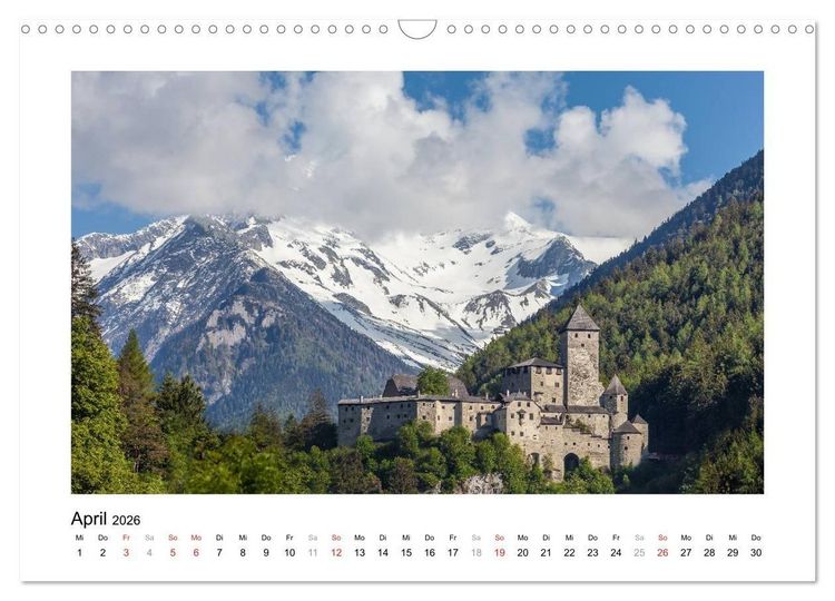 Produktbild: Sehnsucht nach S&uuml;dtirol (Wandkalender 2026 DIN A3 quer), CALVENDO Monatskalender