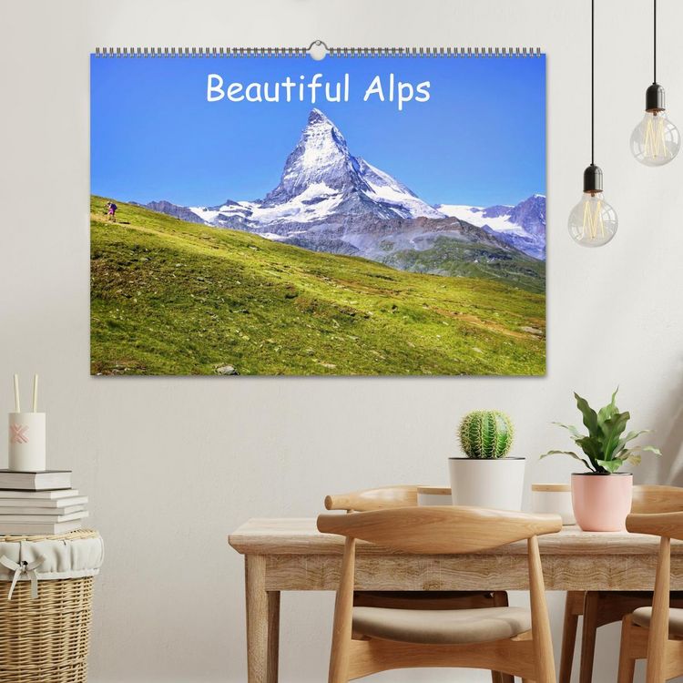 Produktbild: Beautiful Alps (Wall Calendar 2026 DIN A2 landscape), CALVENDO 12 Month Wall Calendar