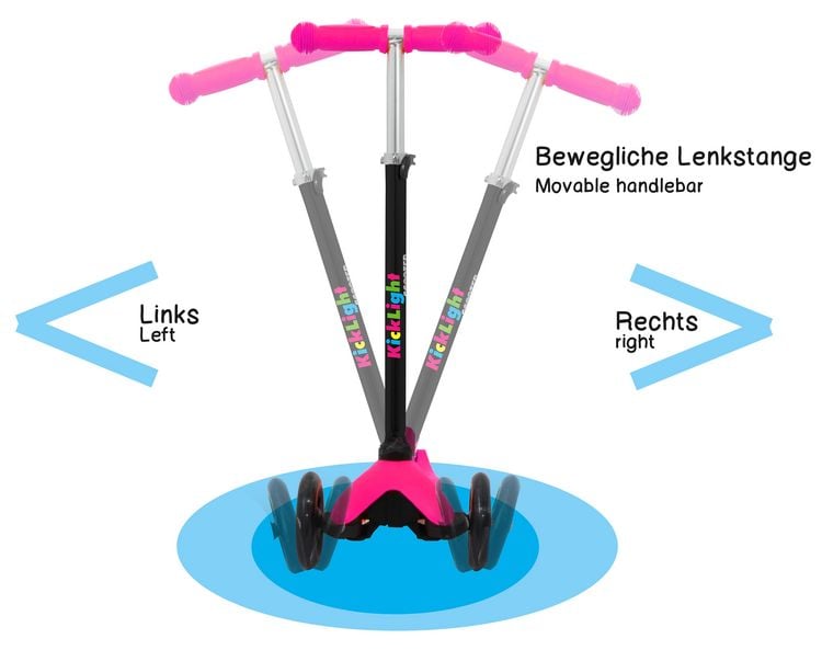 Produktbild: Jamara KickLight Scooter pink