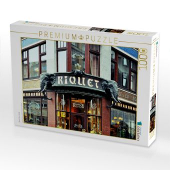 Produktbild: CALVENDO Puzzle Riquet Haus Leipzig | 1000 Teile Lege-Gr&ouml;&szlig;e 64x48cm Foto-Puzzle f&uuml;r gl&uuml;ckliche Stunden