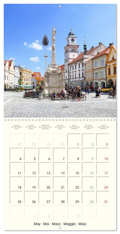 Produktbild: Highlights in the Czech Republic (Wall Calendar 2026 12 &times; 12 Inch) CALVENDO 12 Month Wall Calendar