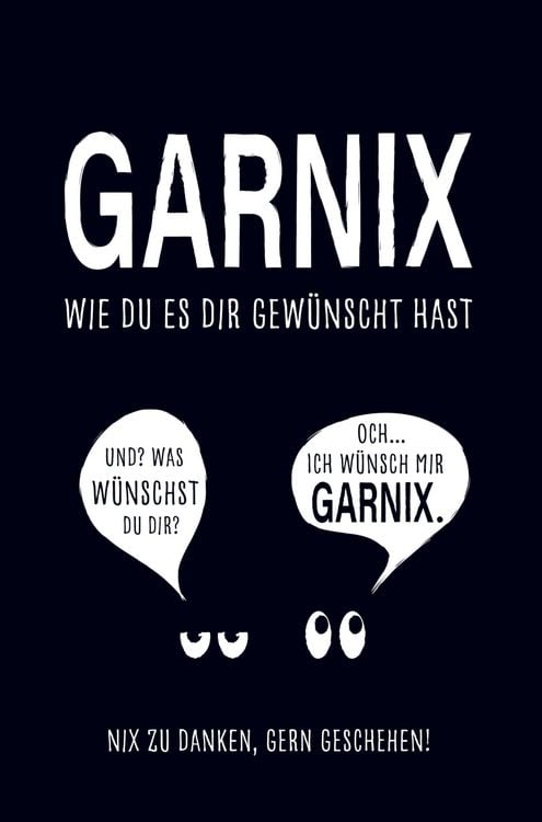Produktbild: Garnix, wie du es dir gew&uuml;nscht hast