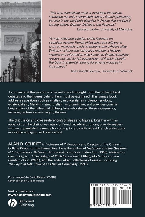 Produktbild: 20C French Philosophy