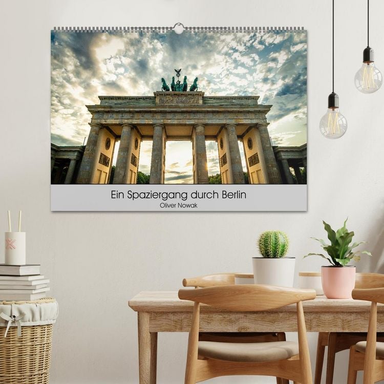 Produktbild: Ein Spaziergang durch Berlin (Wandkalender 2026 DIN A2 quer), CALVENDO Monatskalender