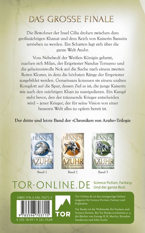 Produktbild: Die Chroniken von Azuhr – Der träumende Krieger