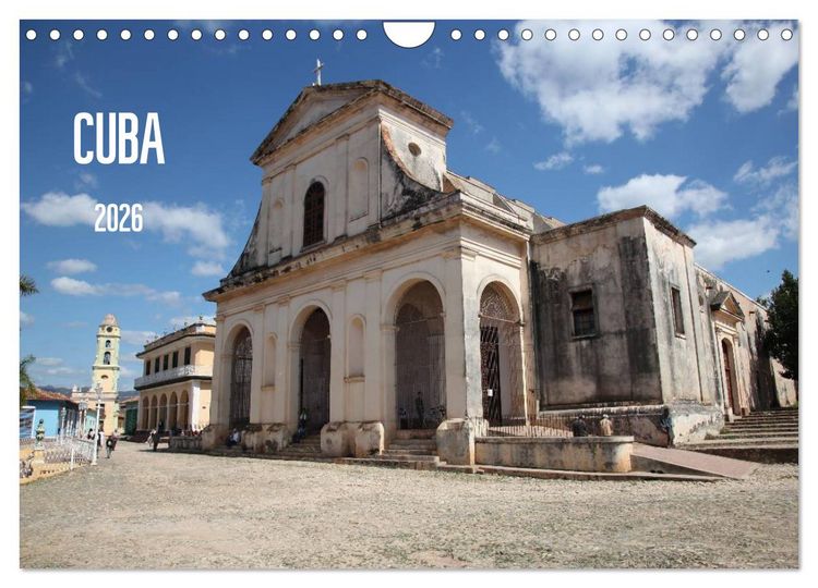 Produktbild: CUBA 2026 (Wandkalender 2026 DIN A4 quer), CALVENDO Monatskalender