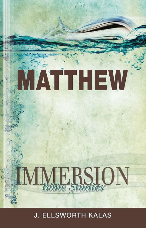 Produktbild: Immersion Bible Studies: Matthew