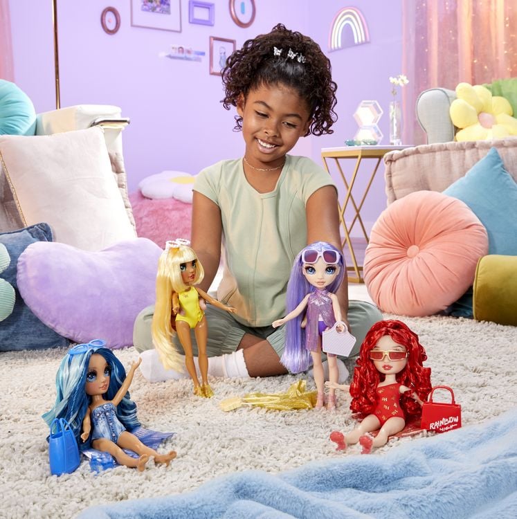 Produktbild: Rainbow High Swim & Style Fashion Doll- Violet (Purple)