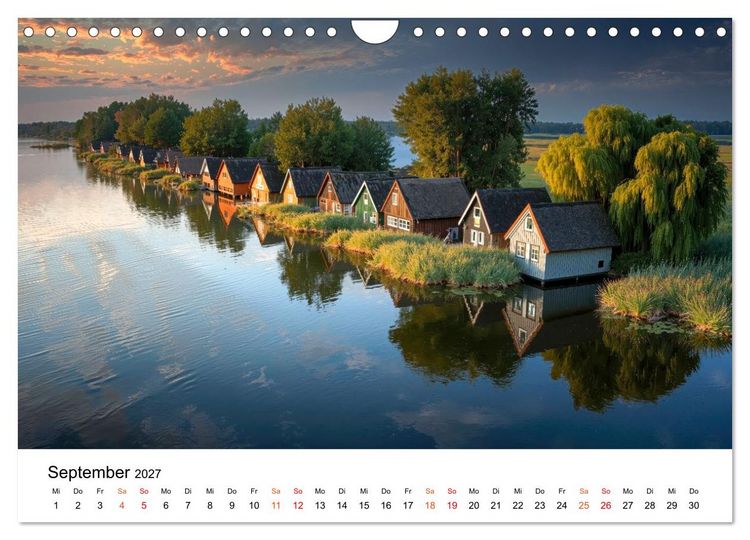 Produktbild: Deutschland - zwischen Bergen und Meeren (Wandkalender 2027 DIN A4 quer), CALVENDO Monatskalender