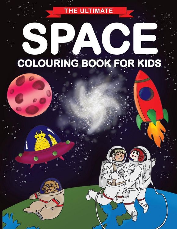 Produktbild: The Ultimate Space Colouring Book for Kids