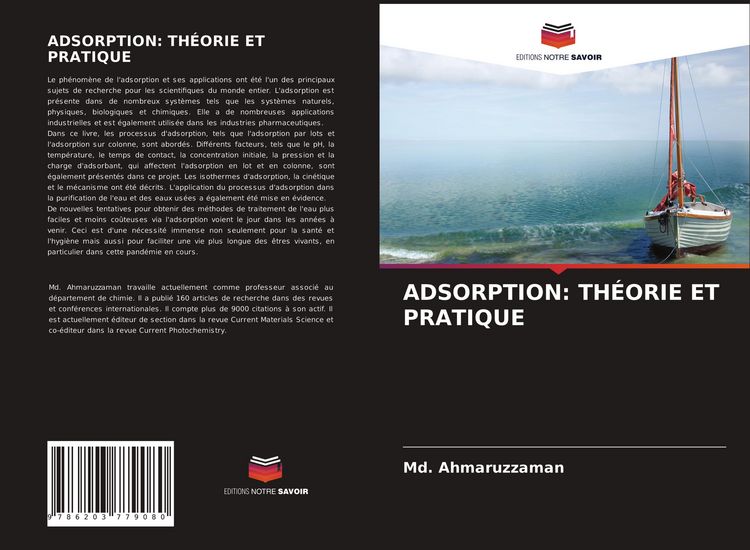 Produktbild: ADSORPTION: TH&Eacute;ORIE ET PRATIQUE