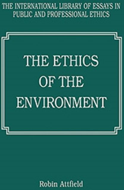 Produktbild: The Ethics of the Environment