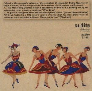 Produktbild: Mandelring Quartett: S&auml;mtliche Streichquartette