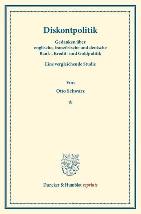 Produktbild: Diskontpolitik.