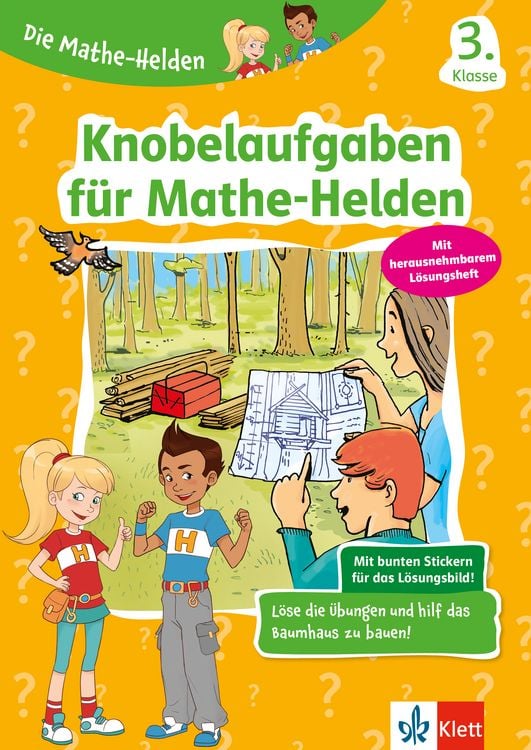 Produktbild: Die Mathe-Helden Knobelaufgaben für Mathe-Helden 3. Klasse