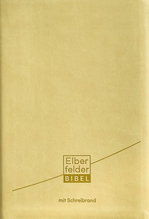 Produktbild: Elberfelder Bibel - mit Schreibrand, Kunstleder