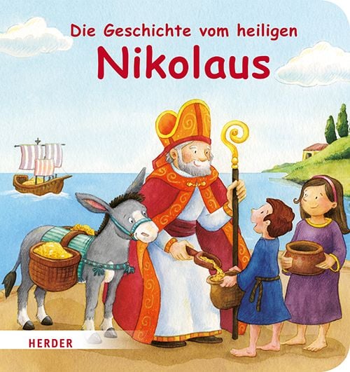 Produktbild: Die Geschichte vom heiligen Nikolaus (Pappbilderbuch)