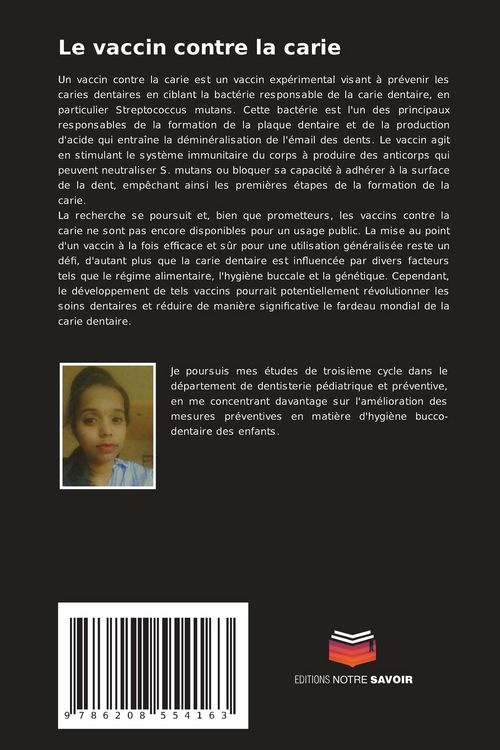 Produktbild: Le vaccin contre la carie