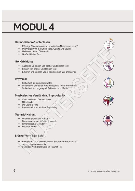 Produktbild: Klavierschule OH! Modul 4