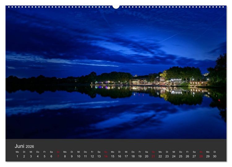 Produktbild: M&uuml;nster mit Licht (Wandkalender 2026 DIN A2 quer), CALVENDO Monatskalender