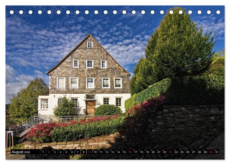 Produktbild: Stadtansichten, Gummersbach (Tischkalender 2026 DIN A5 quer), CALVENDO Monatskalender