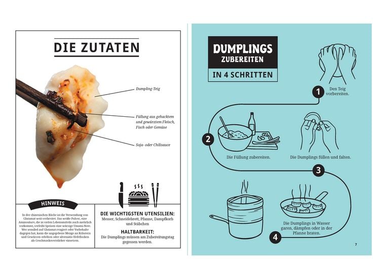 Produktbild: Dumplings - Chinesische Teigtaschen