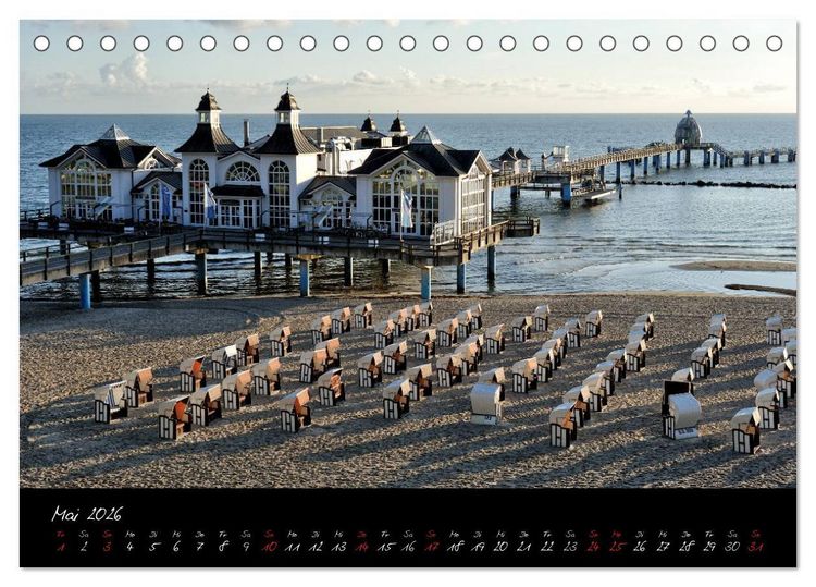 Produktbild: Insel R&uuml;gen - Impressionen (Tischkalender 2026 DIN A5 quer), CALVENDO Monatskalender