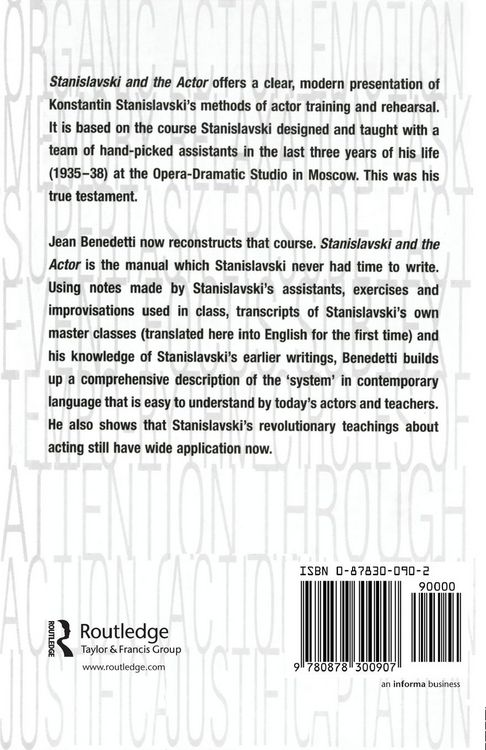 Produktbild: Stanislavski and the Actor