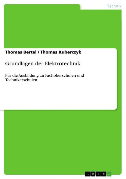 Produktbild: Grundlagen der Elektrotechnik