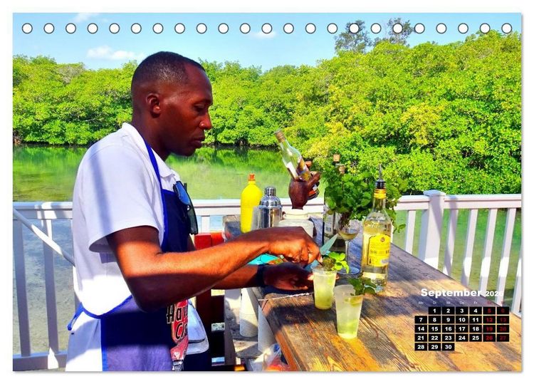 Produktbild: Mojito und mehr - CUBA COCKTAILS (Tischkalender 2026 DIN A5 quer), CALVENDO Monatskalender